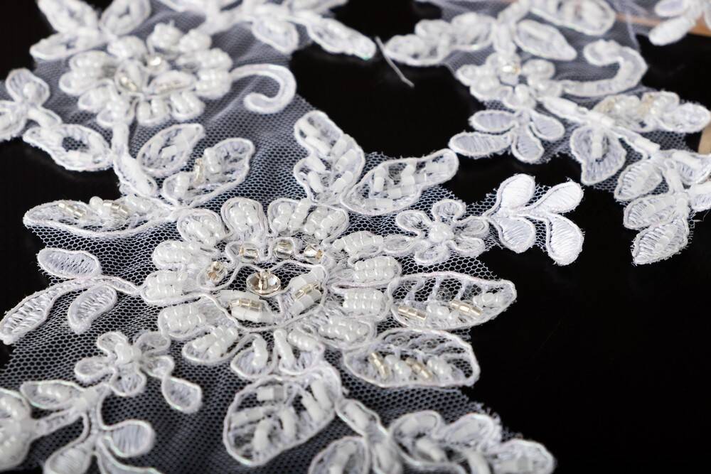 2000000002583|METTERS image from the Inter Tex catalogue for bridal fabrics, lace, appliques and B2B atelier orders.